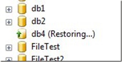 restoringdb