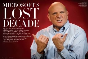 Has Microsoft been a sideshow? I don't think so, but they haven't been well led.