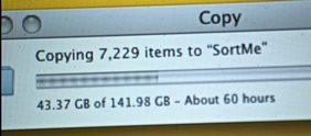 How quickly can you copy data from one place to another?