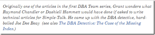 dbadetect
