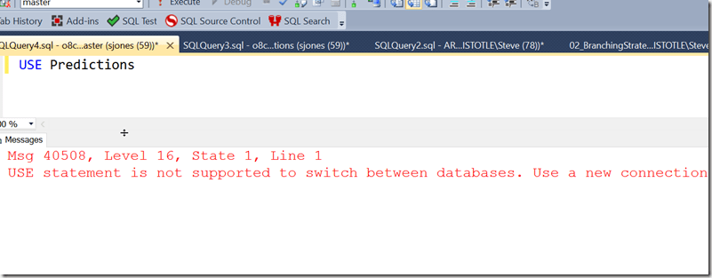 2015-08-14 13_21_34-SQLQuery4.sql - o8c1w0tm5u.database.windows.net,1433.master (sjones (59))_ - Mic