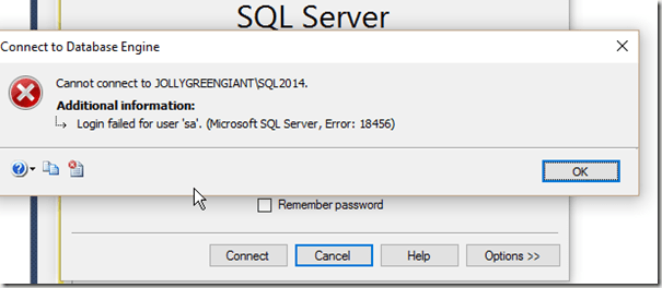 2016-03-28 17_39_02-SQLQuery1.sql - JOLLYGREENGIANT_SQL2014.master (sa (51)) - Microsoft SQL Server 