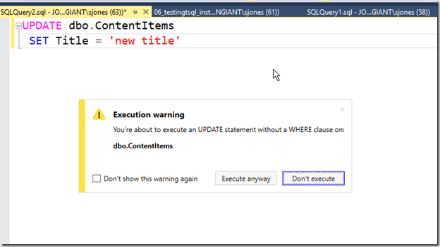 2016-06-01 19_11_06-SQLQuery2.sql - JOLLYGREENGIANT_SQL2014.TestingTSQL (JOLLYGREENGIANT_sjones (63)