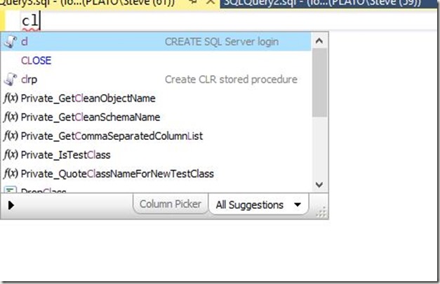 2016-09-23 10_24_42-SQLQuery3.sql - (local)_SQL2014.Sandbox (PLATO_Steve (61))_ - Microsoft SQL Serv