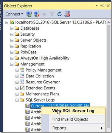 2016-11-15 15_12_28-SQLQuery1.sql - localhost_SQL2016.sandbox (PLATO_Steve (65)) - Microsoft SQL Ser