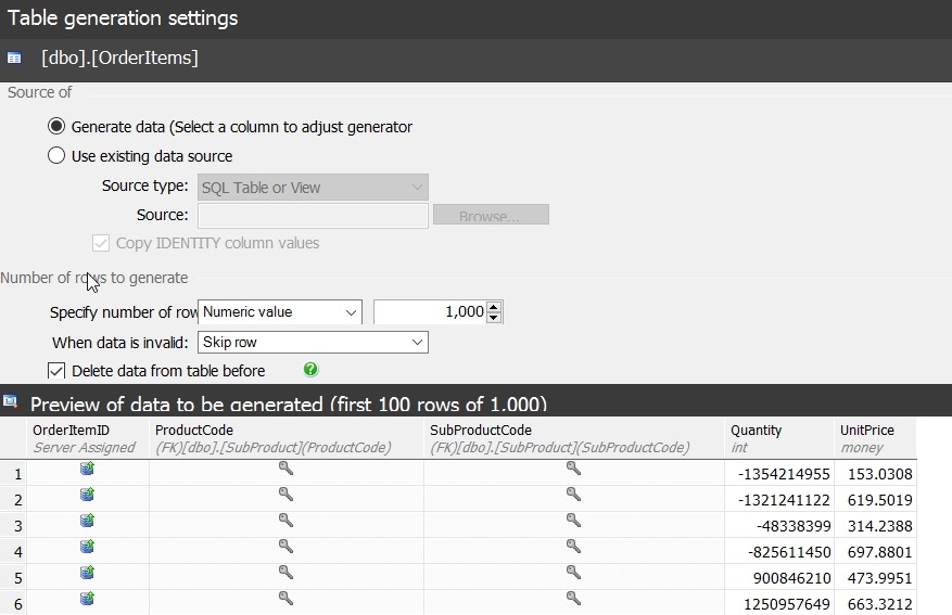 Compound FKs with SQL Data Generator | Voice of the DBA