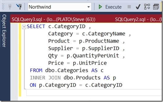 2018-01-29 13_24_20-SQLQuery1.sql - (local)_SQL2016.Northwind (PLATO_Steve (66))_ - Microsoft SQL Se