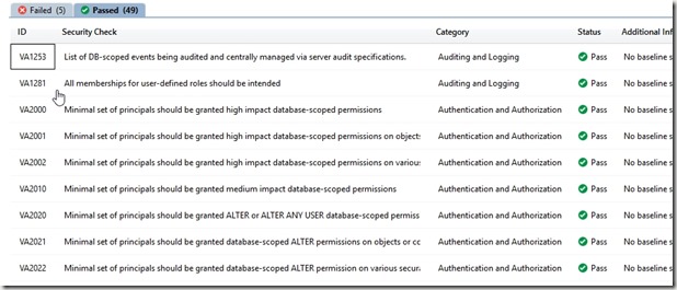 2018-02-23 17_50_25-Vulnerability Assessment - BaseballStats - 2_23_2018 5_39_26 PM - Microsoft SQL 