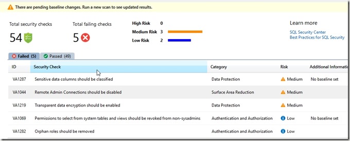 2018-02-23 17_53_26-Vulnerability Assessment - BaseballStats - 2_23_2018 5_39_26 PM - Microsoft SQL 