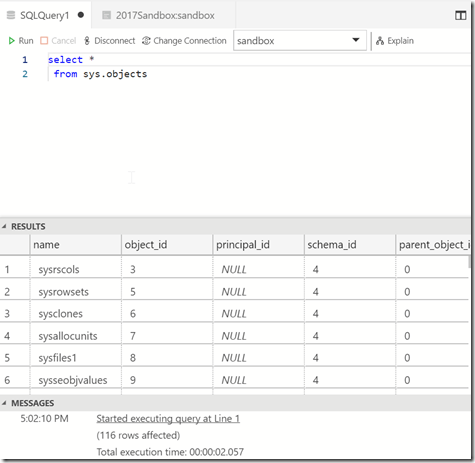 2018-10-19 17_02_15-● SQLQuery1 - Azure Data Studio