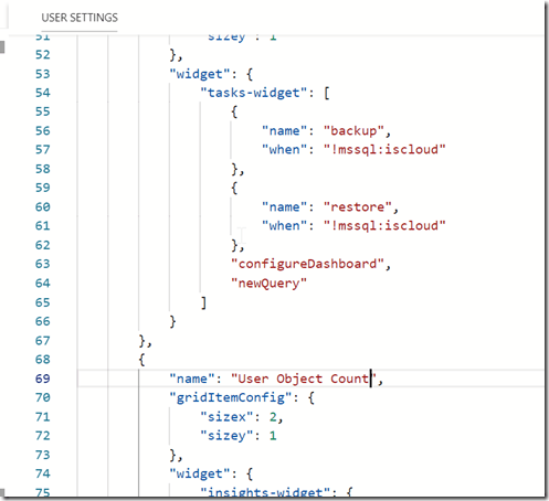 2018-10-20 17_11_36-settings.json - Azure Data Studio