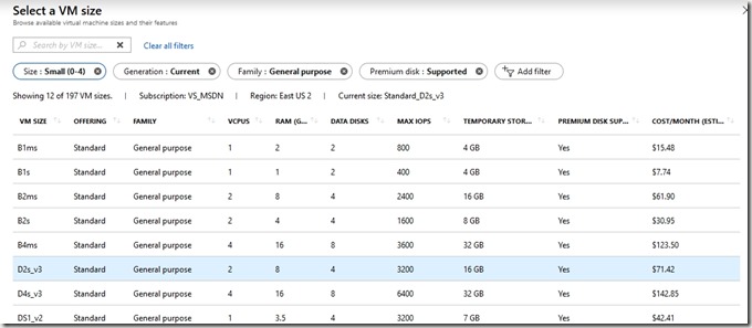 2018-12-27 12_03_58-Select a VM size - Microsoft Azure