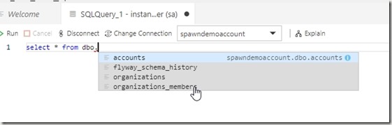2019-06-21 14_45_04-● SQLQuery_1 - instances.spawn.cc,53231.master (sa) - CoolADSNotebooks - Azure D