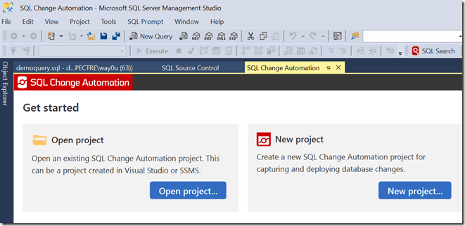 2019-09-19 14_50_45-SQL Change Automation - Microsoft SQL Server Management Studio