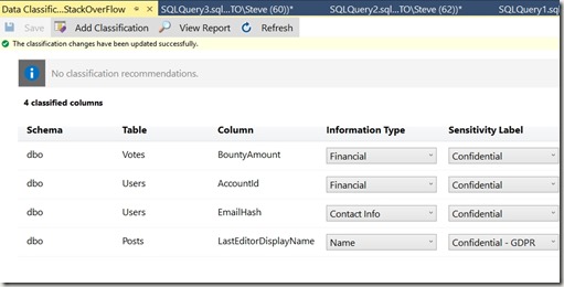 2019-11-13 10_47_58-Data Classification - StackOverFlow - Microsoft SQL Server Management Studio
