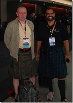 Kilt day at Sqlpass