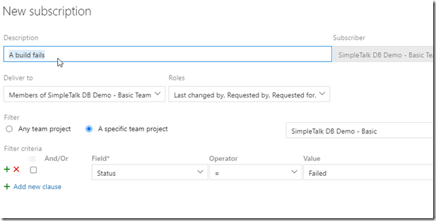 2020-07-09 15_23_05-Settings &middot; Notifications (SimpleTalk DB Demo - Basic) - Settings