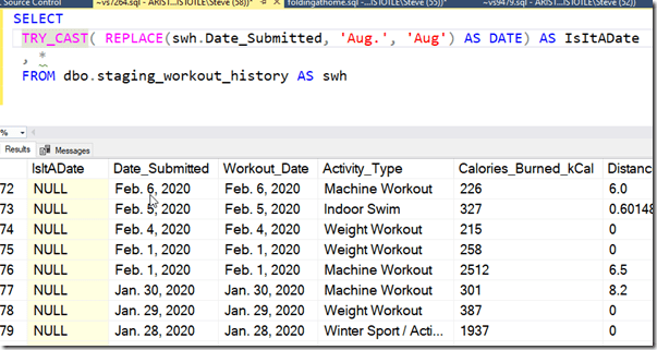 2020-08-27 12_41_08-~vs7264.sql - ARISTOTLE_SQL2017.way0utwest (ARISTOTLE_Steve (58))_ - Microsoft S
