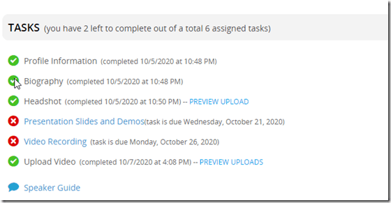 2020-10-19 08_36_25-Conference Harvester - PASS Virtual Summit 2020