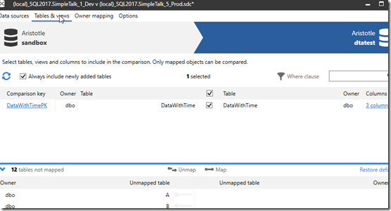 2021-01-25 11_17_59-(local)_SQL2017.SimpleTalk_1_Dev v (local)_SQL2017.SimpleTalk_5_Prod.sdc_ 2021-01-25 11_17_59-(local)_SQL2017.SimpleTalk_1_Dev v (local)_SQL2017.SimpleTalk_5_Prod.sdc_