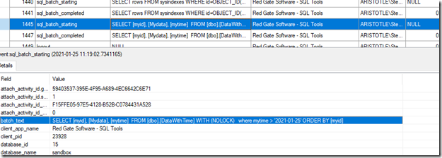 2021-01-25 11_21_16-ARISTOTLE - QuickSessionStandard_ Live Data - Microsoft SQL Server Management St 2021-01-25 11_21_16-ARISTOTLE - QuickSessionStandard_ Live Data - Microsoft SQL Server Management St