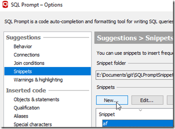 2021-02-26 13_34_35-SQL Prompt &ndash; Options