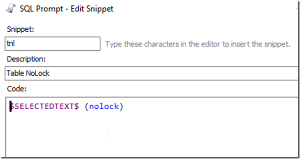 2021-02-26 13_34_49-SQL Prompt - Edit Snippet