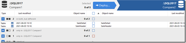 2021-08-03 15_19_51-SQL Compare - E__Documents_SQL Compare_SharedProjects_(local)_SQL2017.SimpleTalk