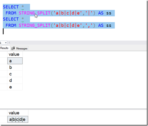 2021-10-18 09_07_23-SQLQuery2.sql - ARISTOTLE.sandbox (ARISTOTLE_Steve (70))_ - Microsoft SQL Server