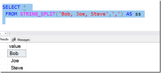 2021-10-18 09_08_21-SQLQuery2.sql - ARISTOTLE.sandbox (ARISTOTLE_Steve (70))_ - Microsoft SQL Server
