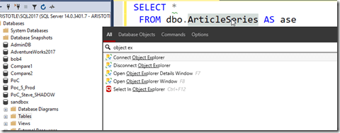 2022-02-22 12_35_27-SQL Prompt_ Command Palette