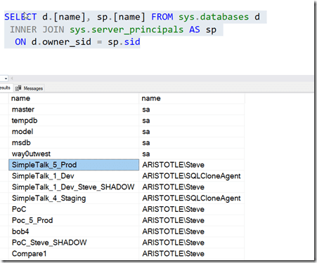 2022-02-25 12_34_10-SQLQuery1.sql - ARISTOTLE_SQL2017.master (sa (54))_ - Microsoft SQL Server Manag