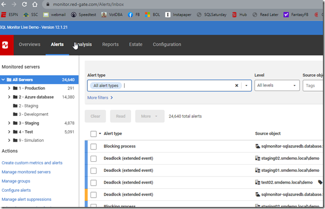 Alert Filtering in SQL Monitor | Voice of the DBA