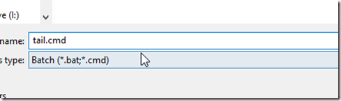 Creating TAIL on Windows for Text Files | Voice of the DBA