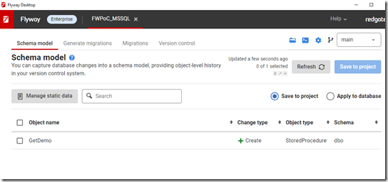 Flyway Desktop PoC–Adding a Shadow and Baseline Script | Voice of the DBA