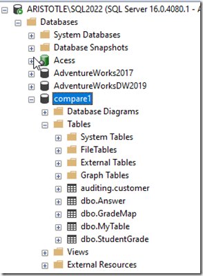 2023-11-20 14_49_17-googlemaps.sql - ARISTOTLE_SQL2022.way0utwest_dev (ARISTOTLE_Steve (53))_ - Micr