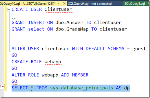 2024-01-09 13_00_25-SQLQuery10.sql - ARISTOTLE_SQL2022.compare2 (ARISTOTLE_Steve (121))_ - Microsoft