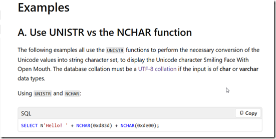 Database Collation Matters for Unicode: #SQLNewBlogger | Voice of the DBA