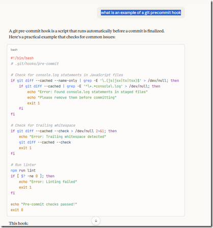 Using AI for Git Hooks | Voice of the DBA